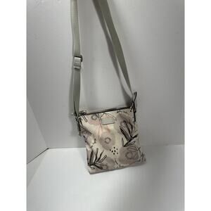 Radley London Desert Floral Signature Cross Body Shoulder Bag Purse w/ Dog Charm